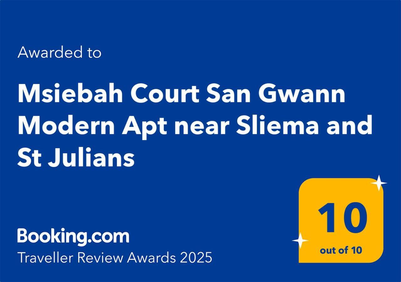 Msiebah Court San Gwann Modern Apt Near Sliema And St Julians Ngoại thất bức ảnh